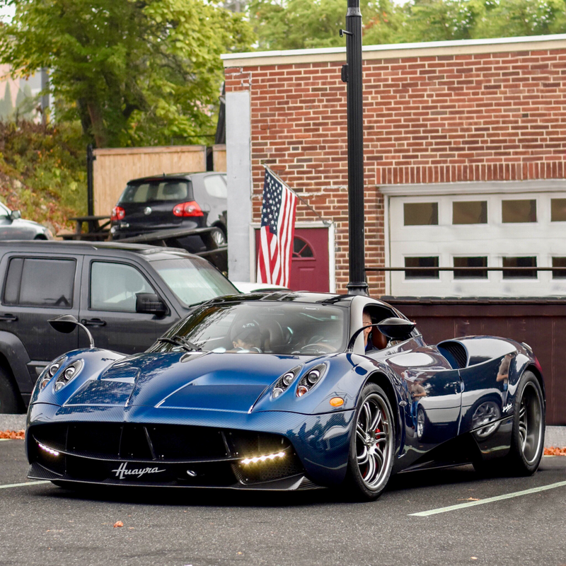 This Huayra is named Gemini Uno